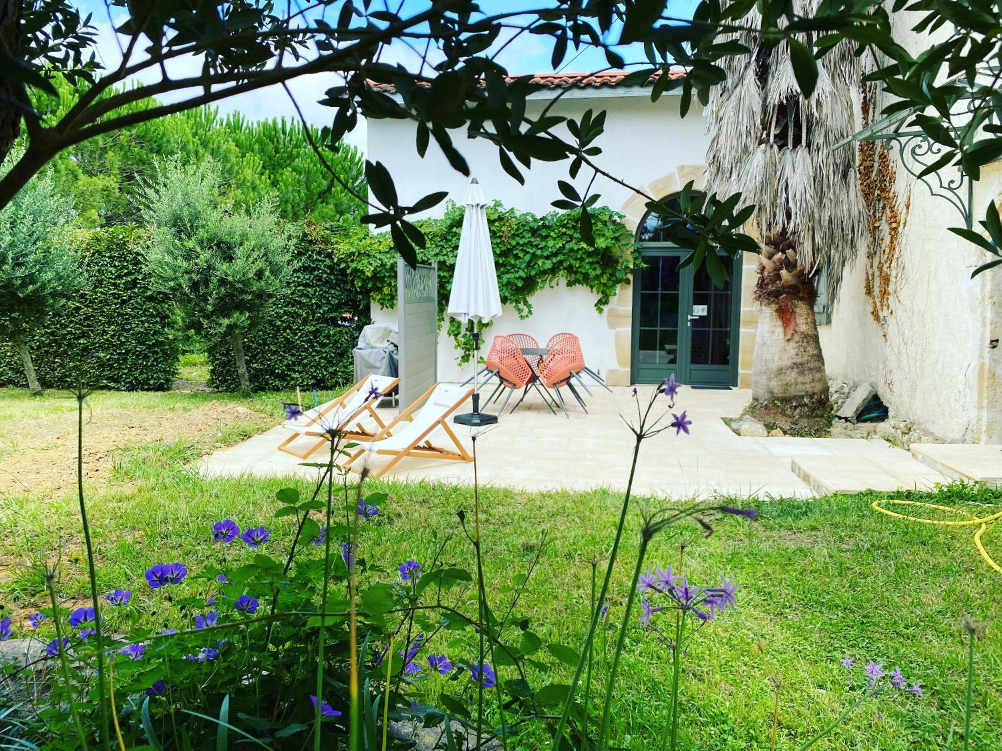 La Bastide De Guiche Entre Ocean Et Montagnes Apartman Kültér fotó