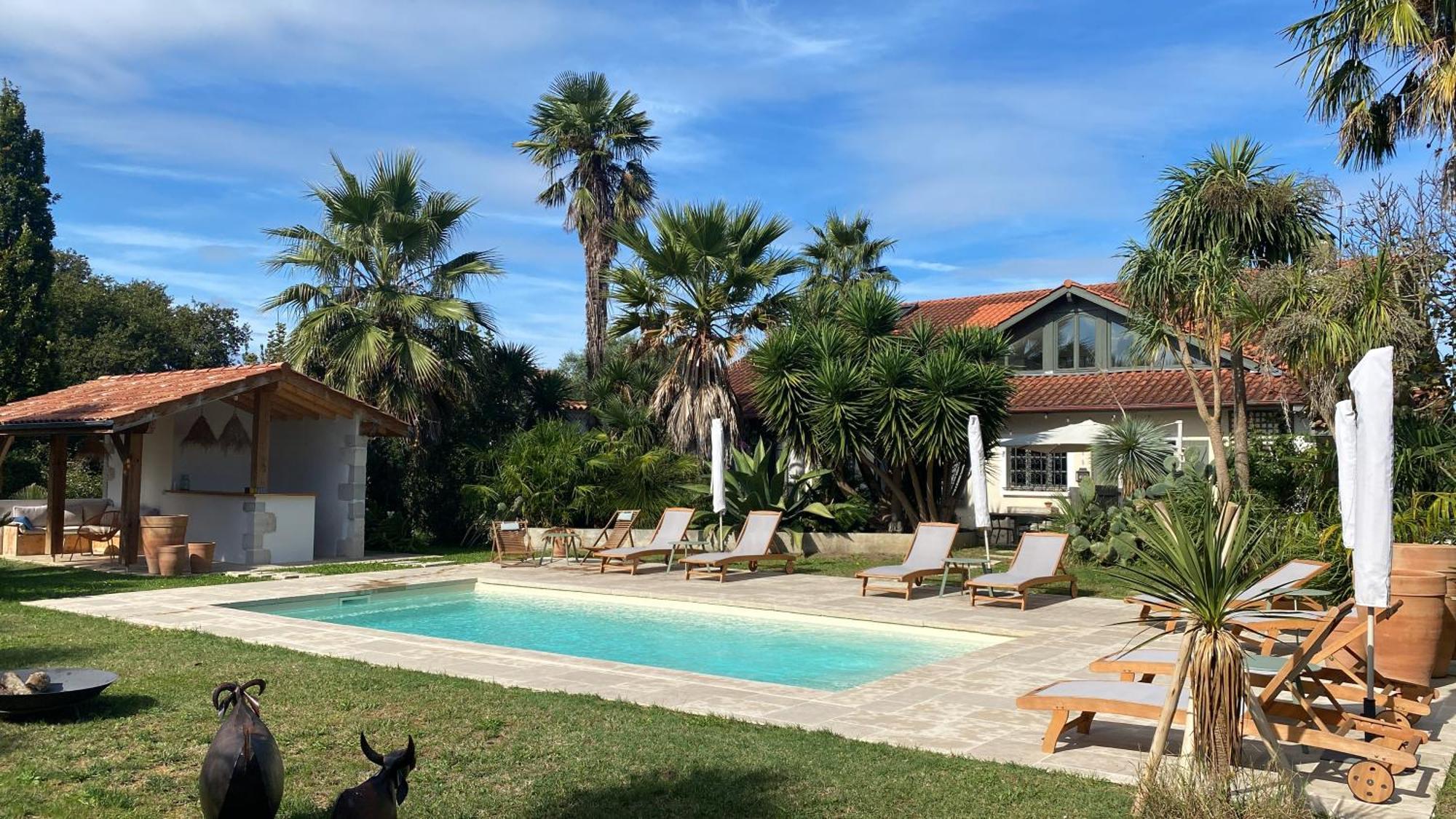 La Bastide De Guiche Entre Ocean Et Montagnes Apartman Kültér fotó